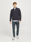 Jack & Jones Mens Marco Bowie Slim Fit Smart Casual Chino Trouser - Borderland Muff