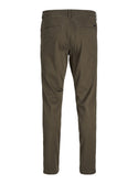 Jack & Jones Mens Marco Bowie Slim Fit Smart Casual Chino Trouser - Borderland Muff