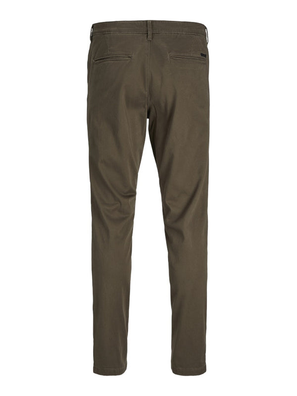 Jack & Jones Mens Marco Bowie Slim Fit Smart Casual Chino Trouser - Borderland Muff