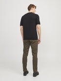 Jack & Jones Mens Marco Bowie Slim Fit Smart Casual Chino Trouser - Borderland Muff