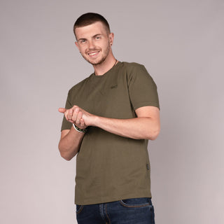 Mineral GLOCK Tee-KHAKI - Borderland Muff