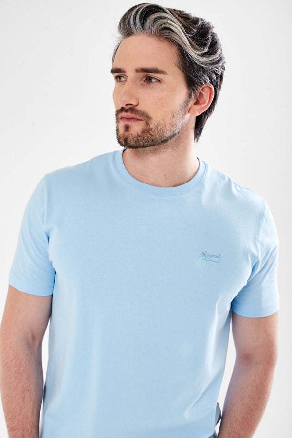 Mineral GLOCK Tee-SKY BLUE - Borderland Muff