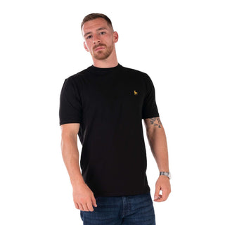 Mineral Mens ROUS Stretch Short Sleeve Tee-BLACK - Borderland Muff