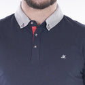 Mineral Mens PRINCESS Short Sleeve Polo-NAVY - Borderland Muff