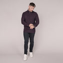 Mineral KENTUCKY Half Zip-GRAPE - Borderland Muff