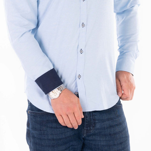 Mineral LOLLAND Shirt-BLUE - Borderland Muff