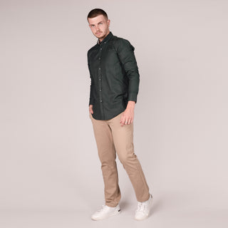 Mineral Mens LOLLAND Shirt-GREEN - Borderland Muff