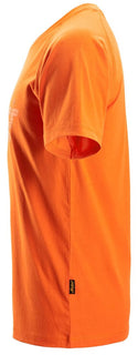 Snickers Men's Short Sleeve Logo T-shirt-ORANGE - Borderland Muff