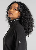 Craghoppers Ladies Miska VI Insulating Overhead Half Zip Fleece-BLACK - Borderland Muff