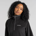 Craghoppers Ladies Miska VI Insulating Overhead Half Zip Fleece-BLACK - Borderland Muff