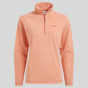 Craghoppers Ladies Miska VI Insulating Overhead Half Zip Fleece-CLAY - Borderland Muff