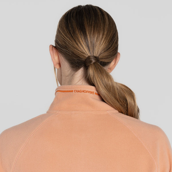 Craghoppers Ladies Miska VI Insulating Overhead Half Zip Fleece-CLAY - Borderland Muff
