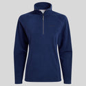 Craghoppers Ladies Miska VI Insulating Overhead Half Zip Fleece-INDIGO - Borderland Muff