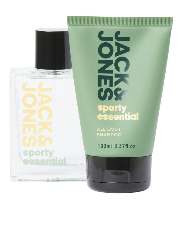Jack & Jones Mens Sporty Essentials EDT 100ml Fragrance Gift Set-ANY - Borderland Muff