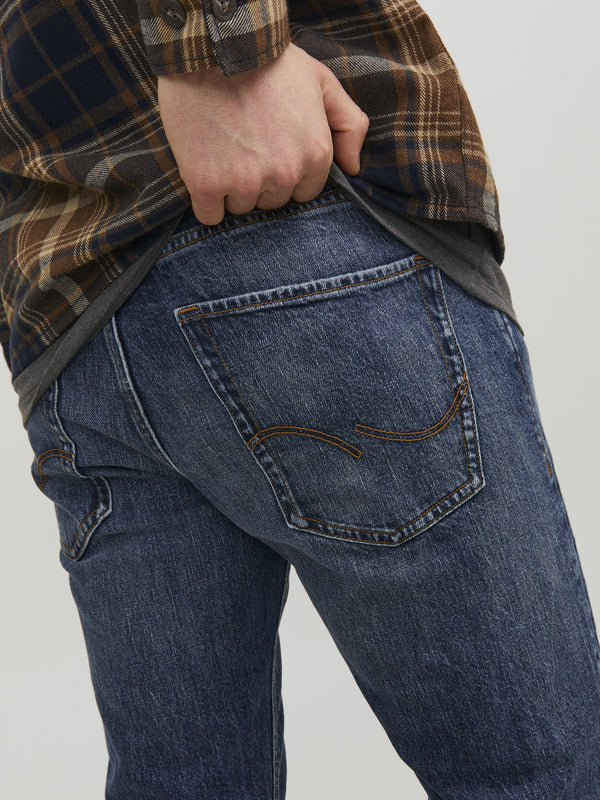 Jack & Jones Mens Mike 551 Tapered Jean - Borderland Muff