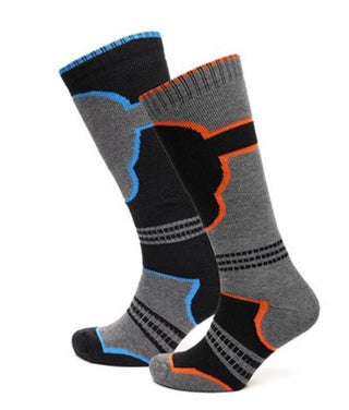Mens 2 Pack Pack Thermal Ski Socks 6-11 - Borderland Muff