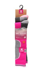Ladies 2 Pack Thermal Ski Socks 4-8 - Borderland Muff