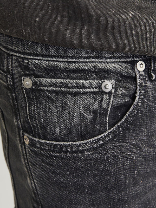 Jack & Jones Mens Chris 079 Relaxed Fit Stonewashed Jeans - Borderland Muff