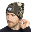 Adults Camo LED Hat-CAMO GREEN - Borderland Muff