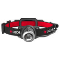 LED Lenser H8R USB Rechargeable Advanced Focus Headtorch 600 Lumens-BLACK - Borderland Muff