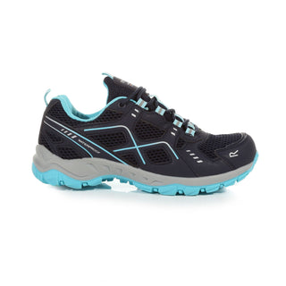 Regatta Ladies Waterproof Breathable Vendeavour Walking Shoe-NAVY - Borderland Muff