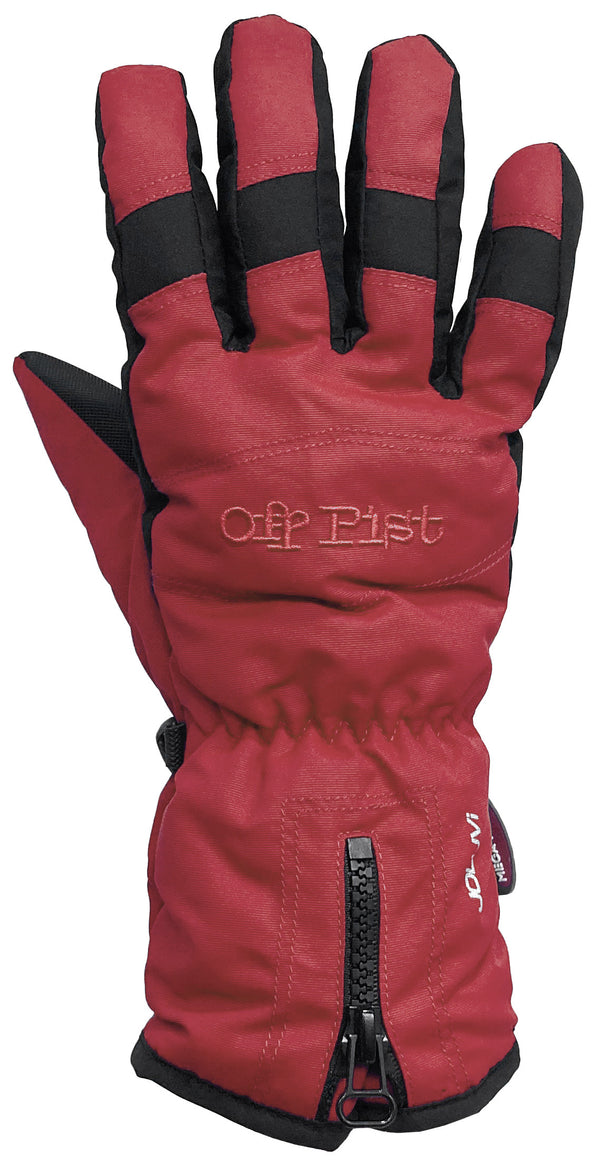 Joluvi Classic "Off Pist" Ski Glove-RED - Borderland Muff