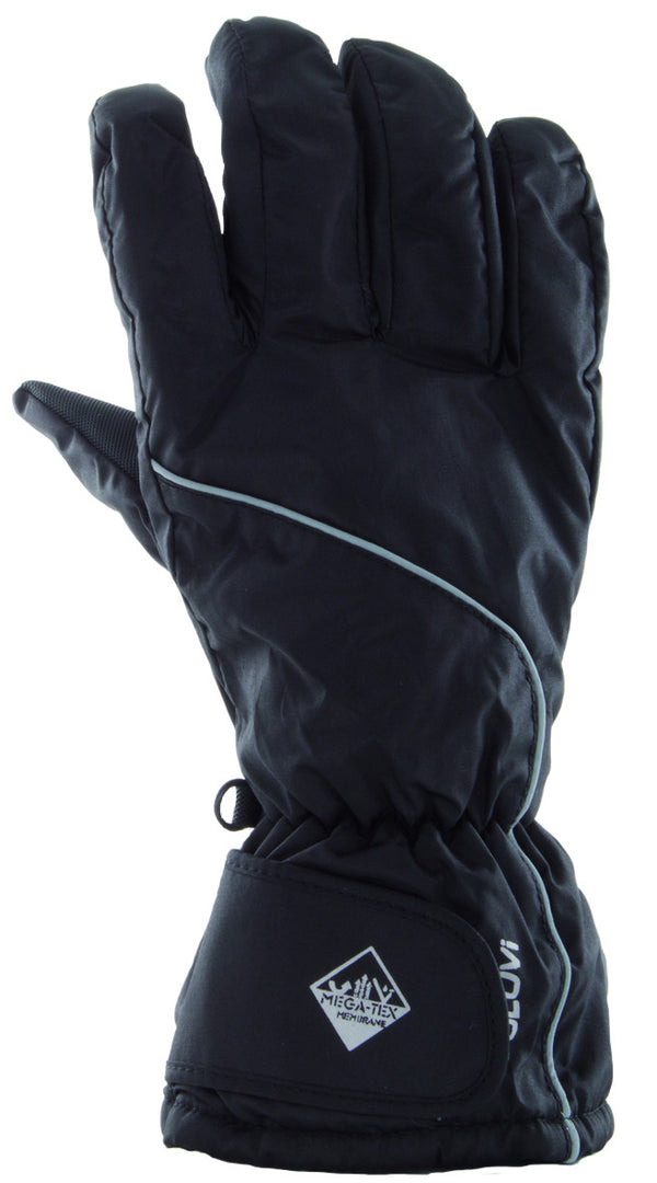Joluvi Hypno Ski Glove-BLACK - Borderland Muff