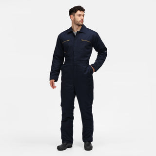 Regatta Pro Zip Fastening Insulated Thermal Coverall Boiler Suit Regular Length - Borderland Muff