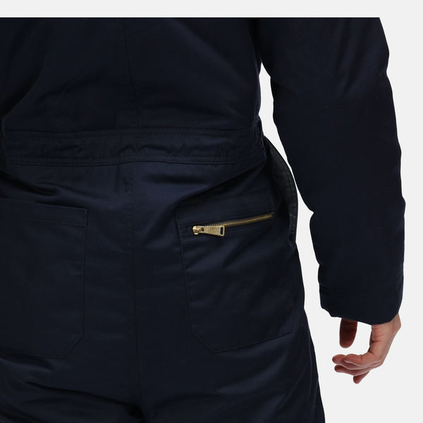 Regatta Pro Zip Fastening Insulated Thermal Coverall Boiler Suit Regular Length - Borderland Muff