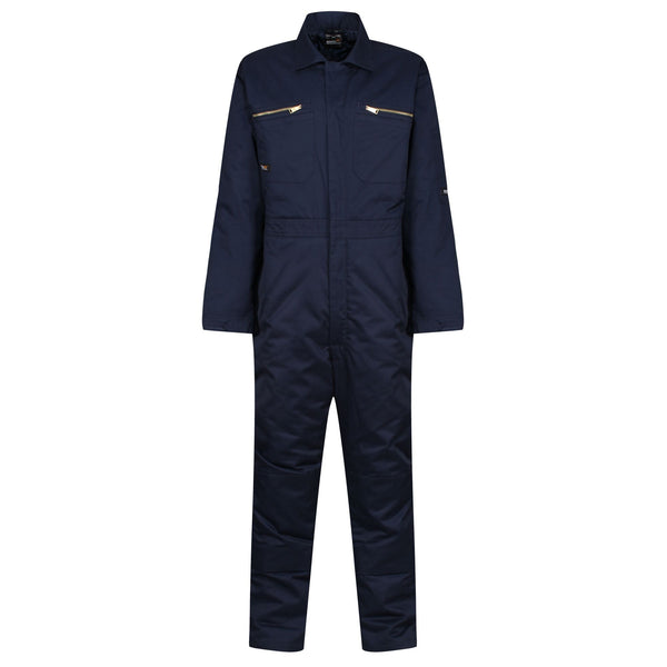 Regatta Pro Zip Fastening Insulated Thermal Coverall Boiler Suit Regular Length - Borderland Muff