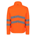 Regatta Mens Pro Hi Vis 3 In 1 Waterproof Breathable Windproof Work Jacket-HIVIZ ORANVY - Borderland Muff