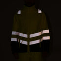 Regatta Mens Pro Hi Vis 3 In 1 Waterproof Breathable Windproof Work Jacket-HIVIZ YELNVY - Borderland Muff