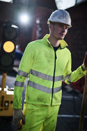 Regatta Mens Pro Hi Vis 3 In 1 Waterproof Breathable Windproof Work Jacket-HIVIZ YELNVY - Borderland Muff