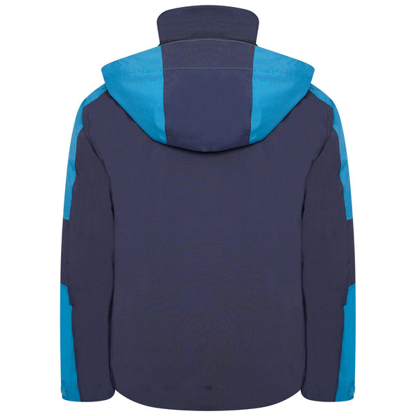 Dare2b Mens Waterproof Breathable Windproof Stretch Emulate Ski Jacket-METHYL BLUE - Borderland Muff