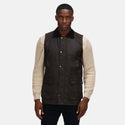 Regatta TRA872 Banbury Wax Bodywarmer – Waxed Cotton Gilet with Water Repellent Finish - Borderland Muff