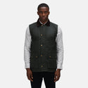 Regatta TRA872 Banbury Wax Bodywarmer – Waxed Cotton Gilet with Water Repellent Finish - Borderland Muff