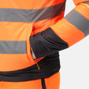 Regatta Mens Pro Hi Vis Thermal Work Jacket-HIVIZ ORANVY - Borderland Muff