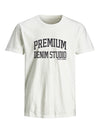 Jack & Jones Mens Blutimmy Short Sleeve 100% Cotton Regular Fit T-Shirt - Borderland Muff