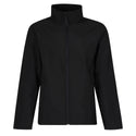 Regatta Mens Lightweight Water repellent Wind Resistant Stretch Light Softshell Jacket-BLACK - Borderland Muff