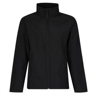 Regatta Mens Lightweight Water repellent Wind Resistant Stretch Light Softshell Jacket-BLACK - Borderland Muff