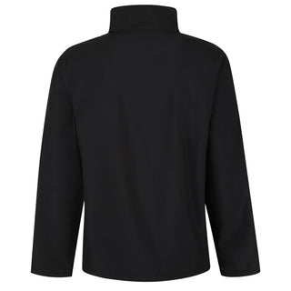 Regatta Mens Lightweight Water repellent Wind Resistant Stretch Light Softshell Jacket-BLACK - Borderland Muff