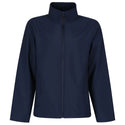 Regatta Mens Lightweight Water repellent Wind Resistant Stretch Light Softshell Jacket-NAVY - Borderland Muff