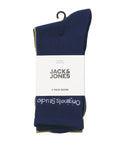 Jack & Jones Mens Vesterboro 3 Pack Socks - Borderland Muff
