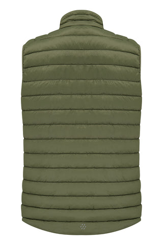 Mac In A Sac Mens Lightweight Thermolite Body Warmer Gilet-KHAKI - Borderland Muff
