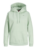 JJXX ladies Abbie Overhead Relaxed Fit Hooded Sweatshirt-JADE - Borderland Muff
