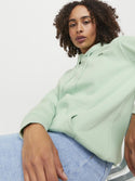 JJXX ladies Abbie Overhead Relaxed Fit Hooded Sweatshirt-JADE - Borderland Muff