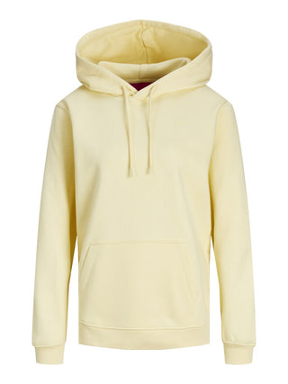 JJXX ladies Abbie Overhead Relaxed Fit Hooded Sweatshirt-VANILLA - Borderland Muff