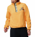 Columbia Ladies Helvetia II Cropped Half Snap Regular Fit Fleece-ORANGE - Borderland Muff