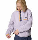Columbia Ladies Helvetia II Cropped Half Snap Regular Fit Fleece-LAVENDER - Borderland Muff