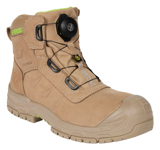 Apache Churchill Waterproof Breathable Cushioned Slip Resistant Twist Lock Safety Work Boot - Borderland Muff